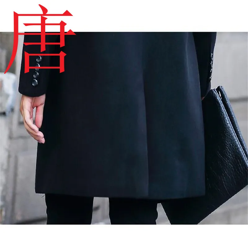 Tang cool новинка 2019 Брендовое модное деловое ветрозащитное пальто в британском
