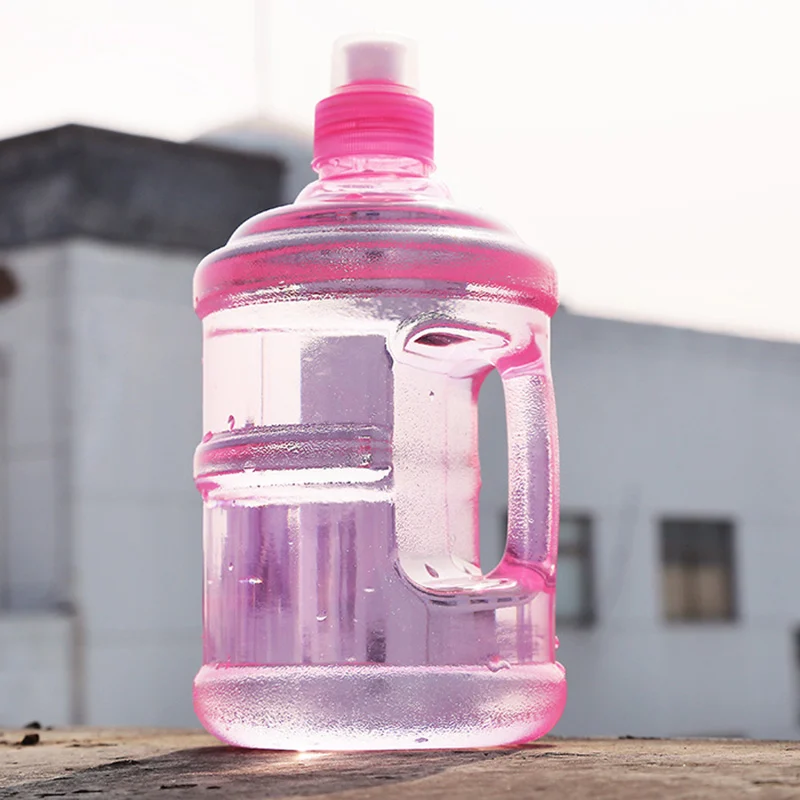 1 л креативная силиконовая бутылка для воды, Спортивная бутылка для воды, пластиковая бутылка для путешествий, чайник с крышкой