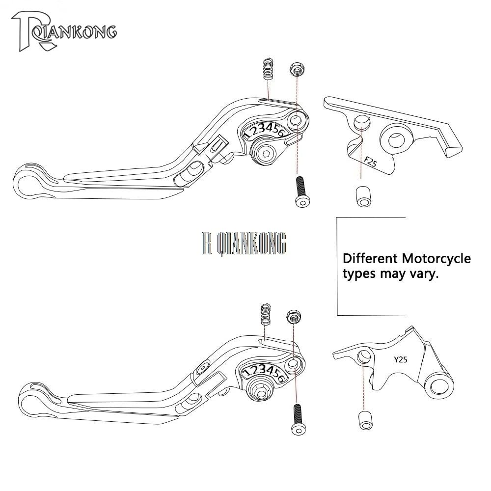 Для Yamaha FZR600/R FZR 600 600R FZR600 FZR600R 1989-1999 CNC аксессуары регулируемые складные мотоциклетные тормозные рычаги сцепления