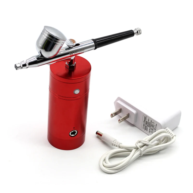 

7cc 0.3mm Nozzles Airbrush Spray Gun Gravity Feed Dual Action Cake Decorating Brushes Sprayer Pen For Nail Manicure Air Brush