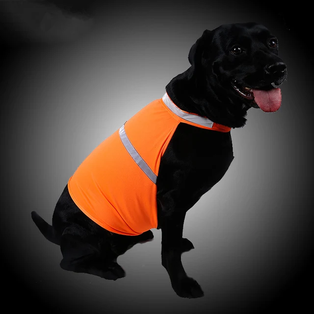 PACGOTH 1 pc Pet Dog Reflective Vest Working Dogs Safety Vests for