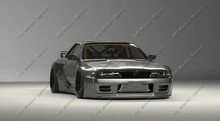 1989-1994 Nissan Skyline 1989-1994 Nissan Skyline R32 GTR Pandem Style Style Wide Body Kit FRP (15)