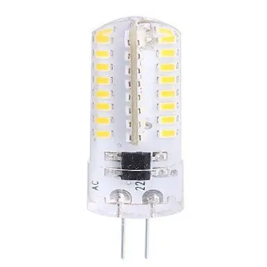 5XG4 6 Вт DC12V SMD3014 64 Светодиодный лампа ампула лампы Lum Blanc Chaud 280 LM светильник ing лампа "Кукуруза" светодиодный кукурузный Светильник Мозоли трпе G4 светодиодный