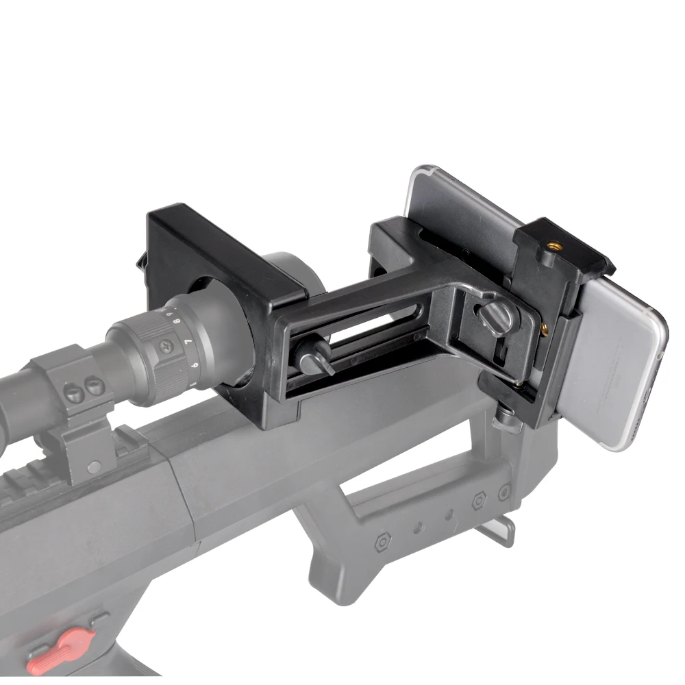 Rifle scope Smartphone Mounting System- Smart Shoot Scope Mount Adapter foriphone Samsung Semi Auto Rifle Scopes Action Bolt Rif