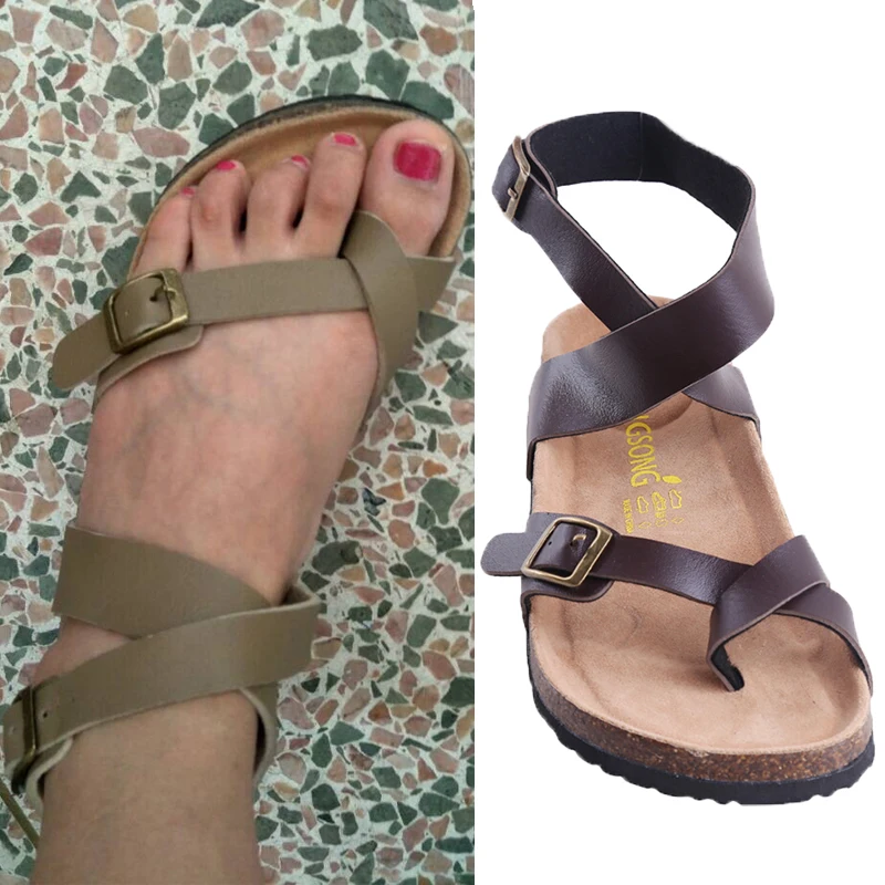 2017-Summer-Fashion-Unisex-Lovers-Women-Sandals-Flats-Cork-Gladiator-Beach-Shoes-Slippers-Zapatos-Mujer-Sandalias.