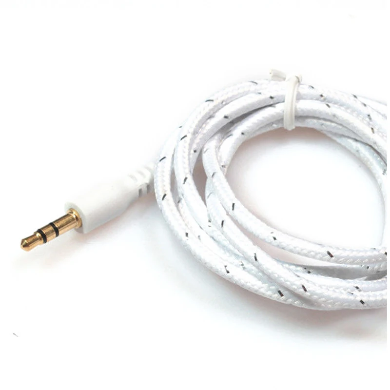 1 м 3,5 мм стерео штекер-штекер Aux кабель аудио вспомогательный провод ...