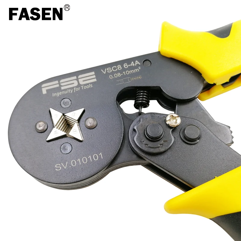 FASEN VSC8 6 4A обжимные плоскогубцы 0 08 10 мм2 23 7AWG для трубки тип иглы терминал