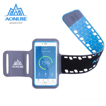 

AONIJIE Cycling Phone Bag Case Running Arm Bag Waterproof Pack Pouch Wallet For 4.7/5.5inch Phone Outdoor Sports