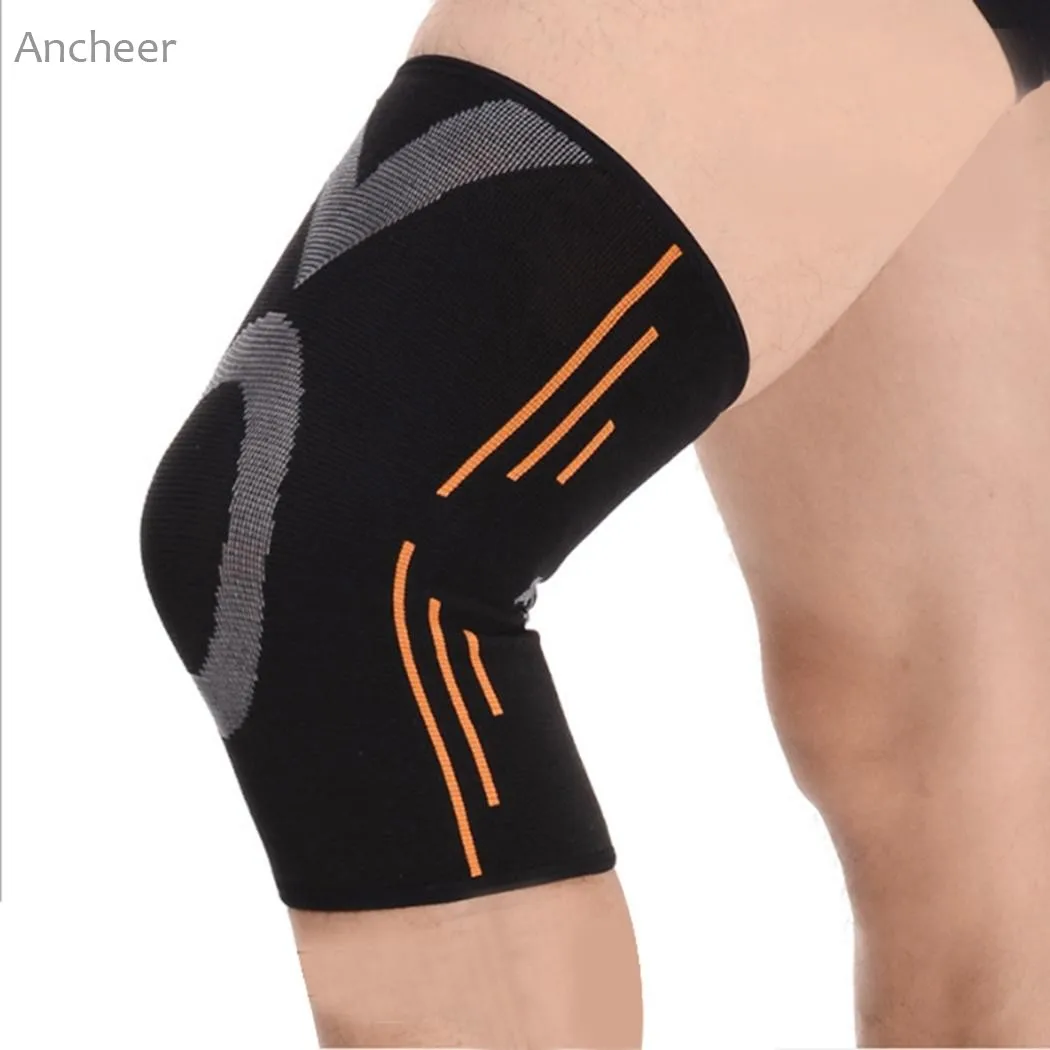 Sports Safety Knee Pads Knee Protections Wrap Strap Breathable Elastic