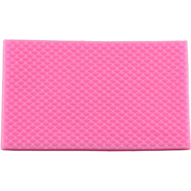 Csipke Szőnyeg Sellő Halak Méretű Szilikon Penész Diy Fondant Dombornyomás Kígyó Textúra Torta Dekoráció Csokoládé Gumpaste - Image 2