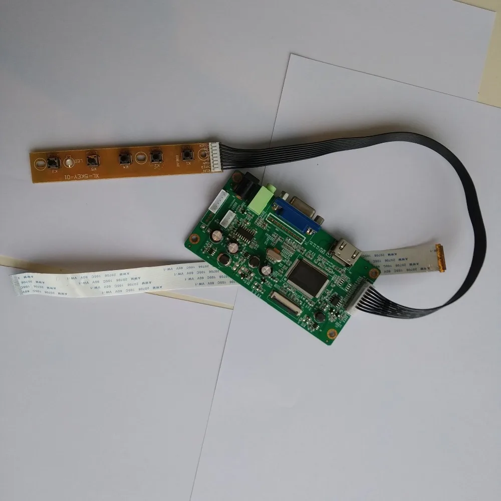 EDP LED LCD DIY контроллер драйвер платы Комплект HDMI VGA для NV133FHM-N52/N46 NV133FHM-N44/N45 1920X1080 13 3