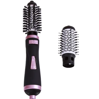 

2 in 1 Hot Air Brush Dryer Curling Rod Hair Styling Tools Automatic Rotating SSwell