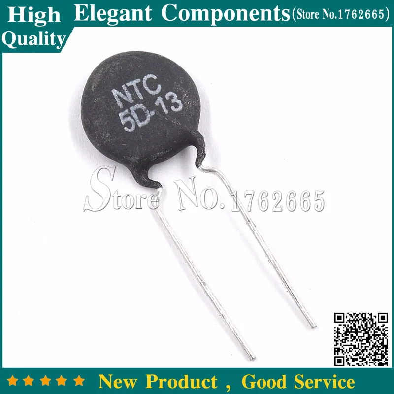 10PCS 5D 13 NTC5D 13 DIP NTC 5D 13 5D13 Thermistor Resistor Free ...