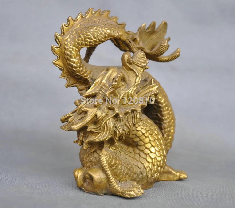 

China Zodiac Dragon Bronze Statue