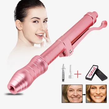 

Rose Hyaluronic Pen Mesotherapy Gun No Needle Injection Hyaluronic Serum Pen For Anti-wrinkle Skin Rejuvenation Lip Lifting New