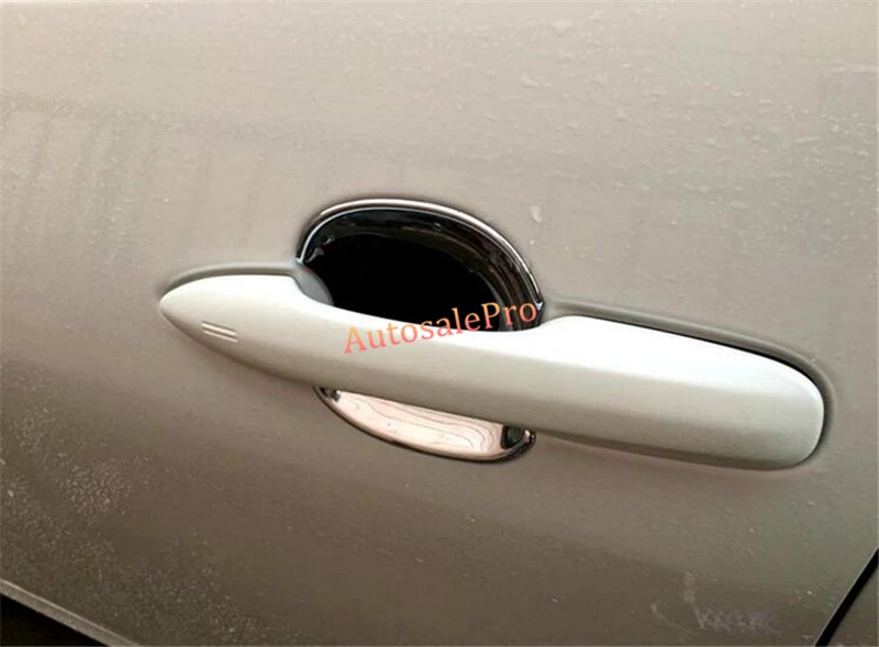ABS Chrome Side Door Handle bowl Cover Trim 4pcs For Toyota Prius 10th