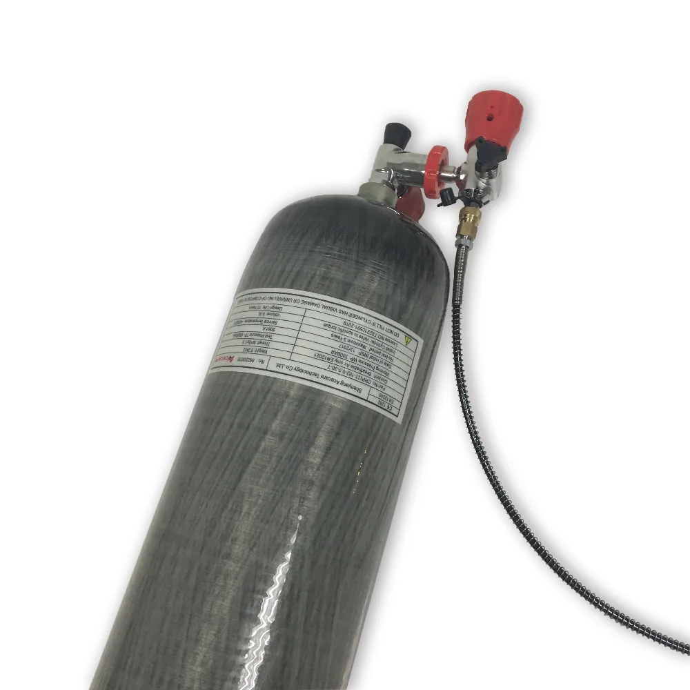 AC109101 резервуар для подводного плавания Pcp из углеродного волокна резервуар для сжатого воздуха бутылки для пистолета Pcp Пейнтбольный резервуар для дайвинга цилиндр пневматическая винтовка Acecare