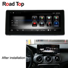 10 25 Android Car Radio GPS Navigation Bluetooth WiFi Head Unit Screen for Mercedes Benz A160