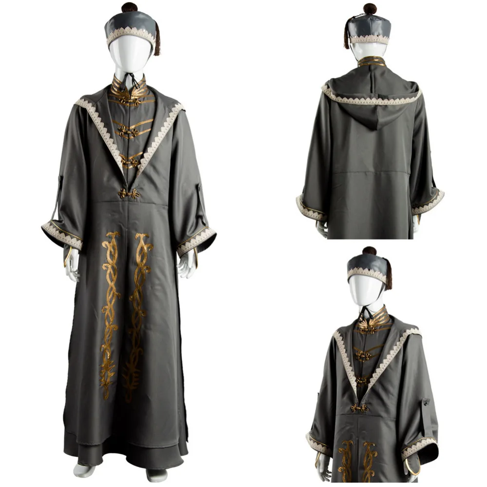 

Albus Dumbledore Cosplay Costume Robe Adult Halloween Carnival Costume with Hat
