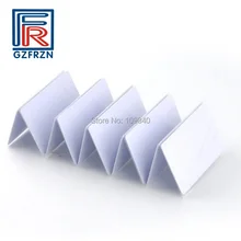 10 pcs 13.56 mhz RFID cartão em branco PVC branco com chip para controle de acesso sistema FM11FR08