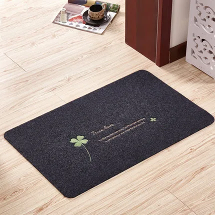 Anti-Slip Floor Mat Waterproof Embroidered PVC Solid Carpets Bedroom Rugs Decorative Stair Mats Home Decor Crafts Area Rug