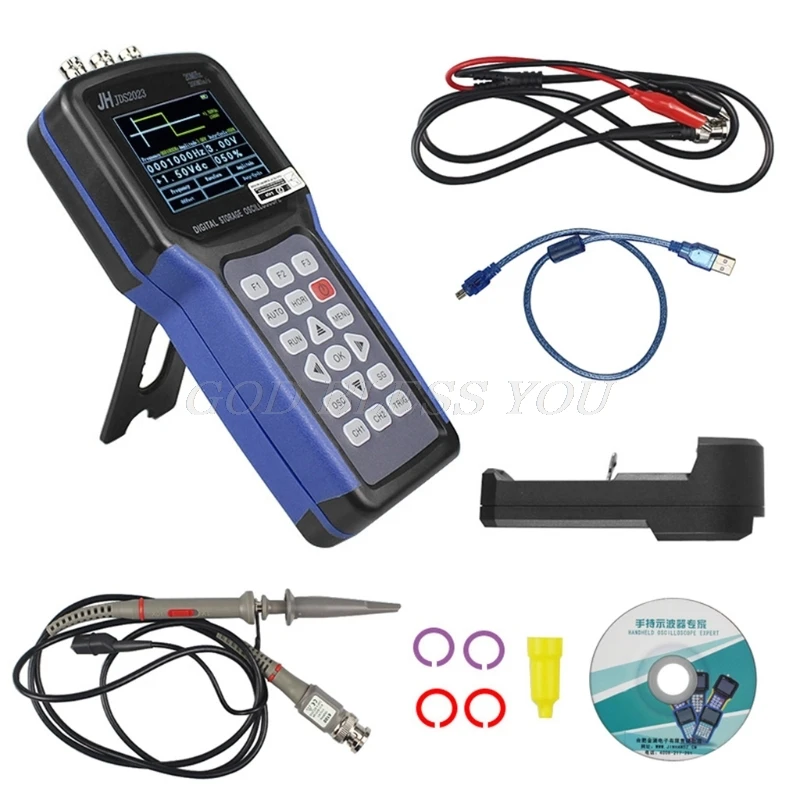 

Jinhan JDS2023 Digital Handheld Oscilloscope 1 Channels 20MHz oscilloscope
