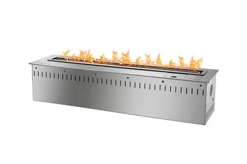 

30 inch Long silver or black Remote control intelligent wifi bio ethtanol decor flame electric fireplace