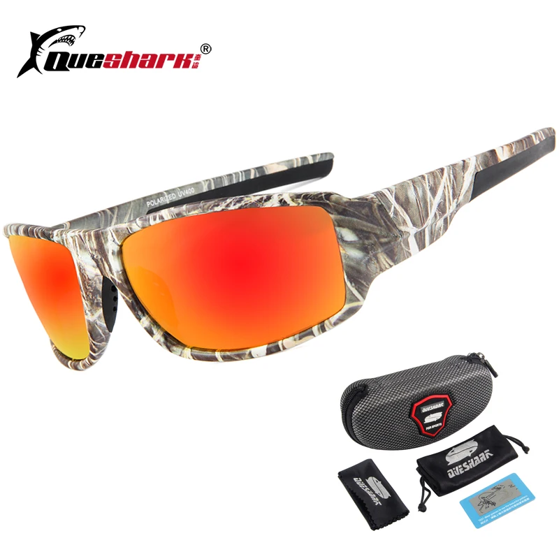 Polarized Cycling Glasses Goggles Driving Fishing Sports Sunglasses Camo UV400