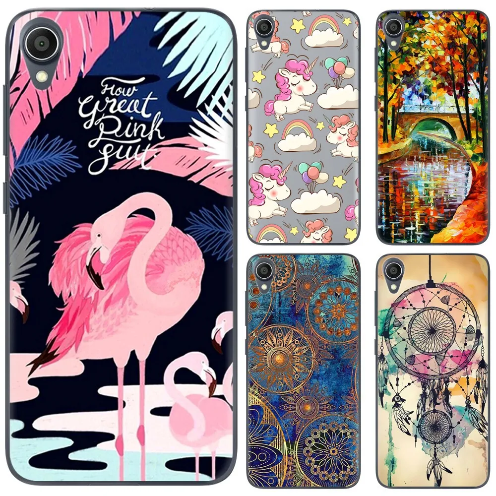 

ZA550KL Ultra Thin Silicone Slim Soft Phone Cover For Asus Zenfone Live (L1) ZB550KL 3D Painted Anti-Slip Tpu Back Case