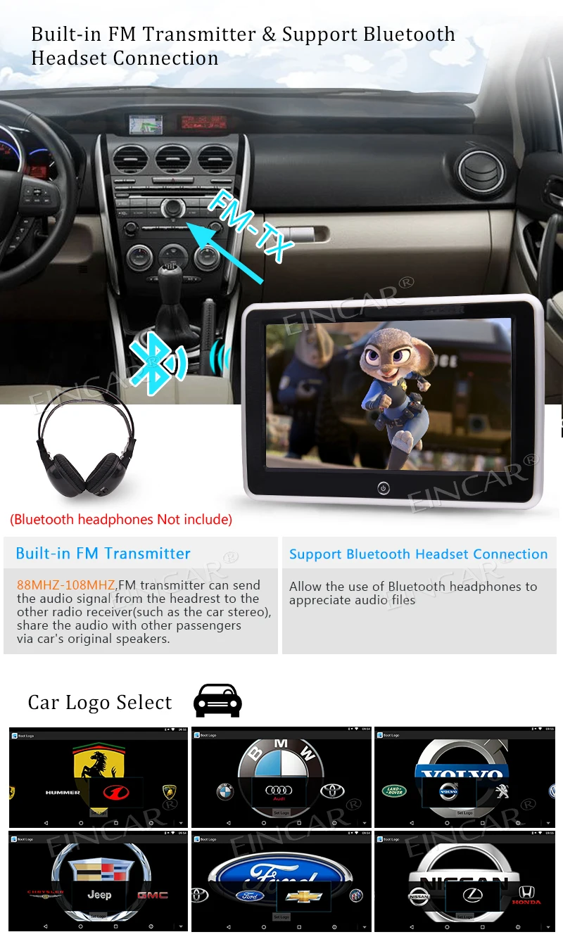 Perfect Android 6.0 2GB RAM 10.1 Inch Car Headrest NO-DVD Player Car Video Ultra Thin LCD Screen Monitor with HDMI Support IR FM USB SD 3 Perfect Android 6.0 2GB RAM 10.1 Inch Car Headrest NO-DVD Player Car Video Ultra Thin LCD Screen Monitor with HDMI Support IR FM USB SD 3