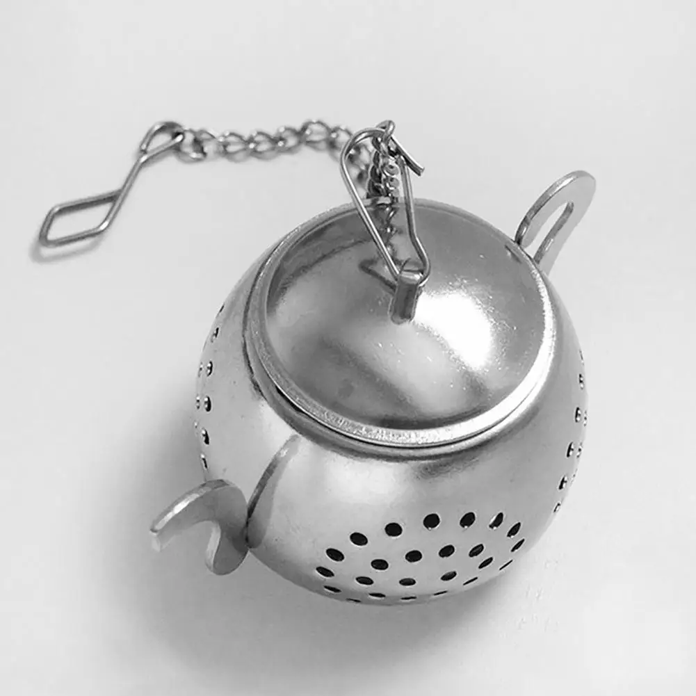 

Stainless Steel Teapot Shape Loose Tea Maker Infuser Strainer Filter Diffuser Tea Strainers