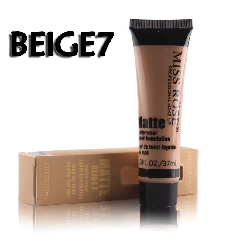 Makeup Face Concealer Lasting Waterproof Products Basic Cream Liquid Matte Basic Products Cosmetics Repair Face Make Up TSLM1 - Цвет: BEIGE 7