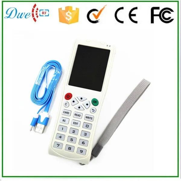 DWE CC RF Nfc ручная rfid карта для записи копировальный аппарат cloner em4100 125 кГц 13,56 МГц Частота