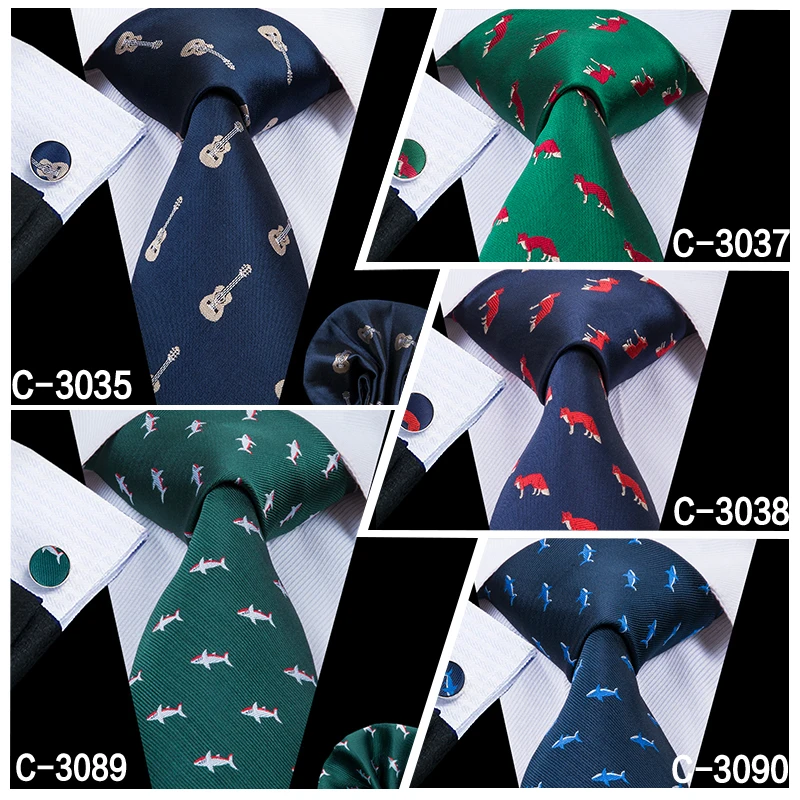 Hi Tie 2018 хит продаж Новый модный стиль галстук для мужчин 100% шелковые галстуки Hanky