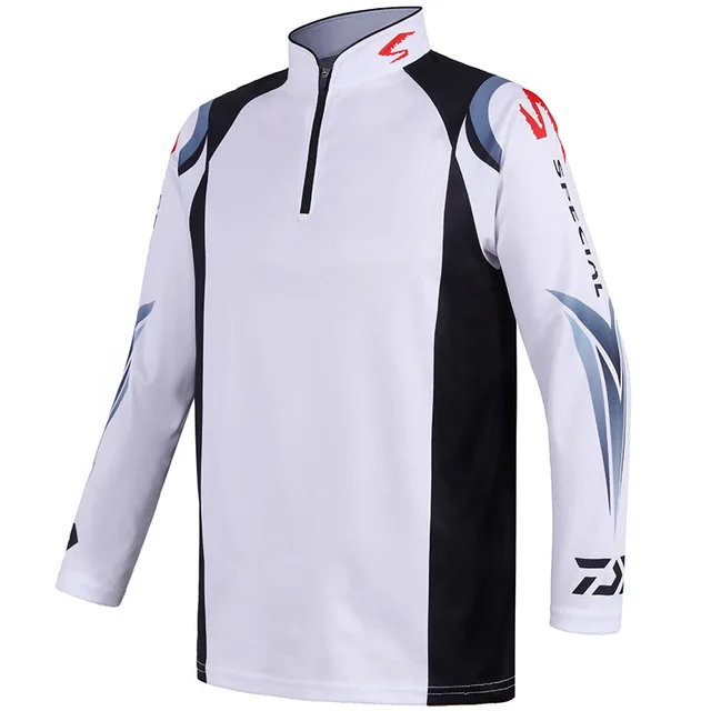 

2019 New Daiwa summer outdoor sporting fishing suit sunscreen anti-UV moisture wicking sea fishing suit hiking shirt