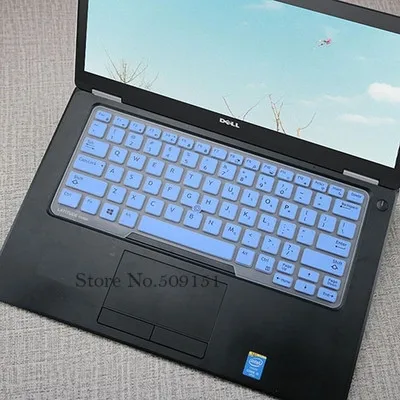 Для 1" ноутбука Dell Latitude 5450 3340 7480 7490 5490 5491 E5450 E5470 E5490 E7450 E7490 чехол для клавиатуры ноутбука Защитная крышка - Цвет: Blue