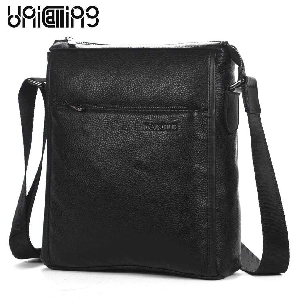 

Brand men bags of leather simple style casual genuine leather cowhide messenger bag men crossbody shoulder bag real leather