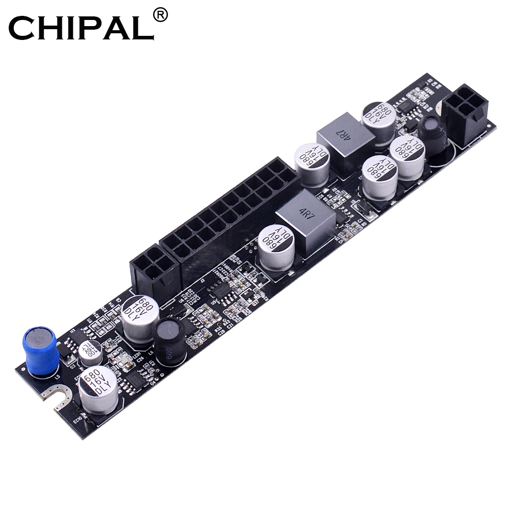 CHIPAL DC ATX 24Pin переключатель PSU адаптер карта Mini-ITX 24 Pin PC блок питания LR1204 180W 12V для HTPC