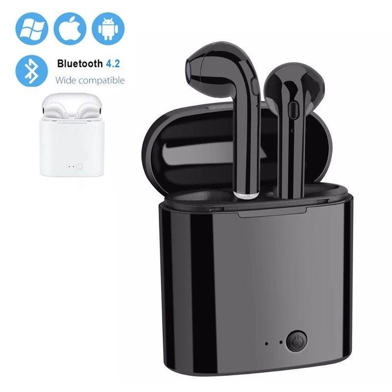 

i7s i11 i12 TWS Free Shipping Wireless Bluetooth Headphone Headset Double Twins Stereo Music Earbuds For all smart mobile phone