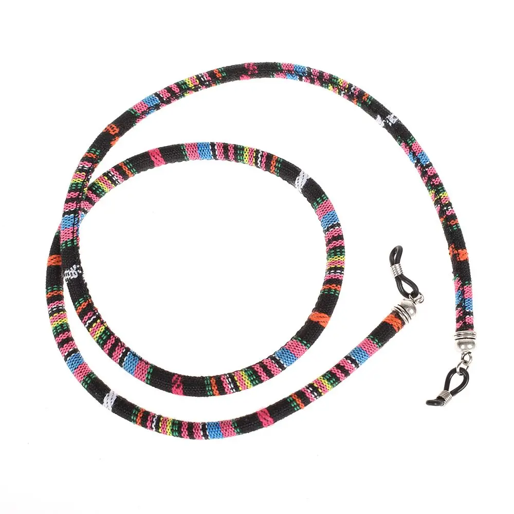

1pc Eyewear Lanyard Holder Anti Slip Strap Fashion Retro eyeglass Sunglasses Cotton Neck String Cord Retainer Strap