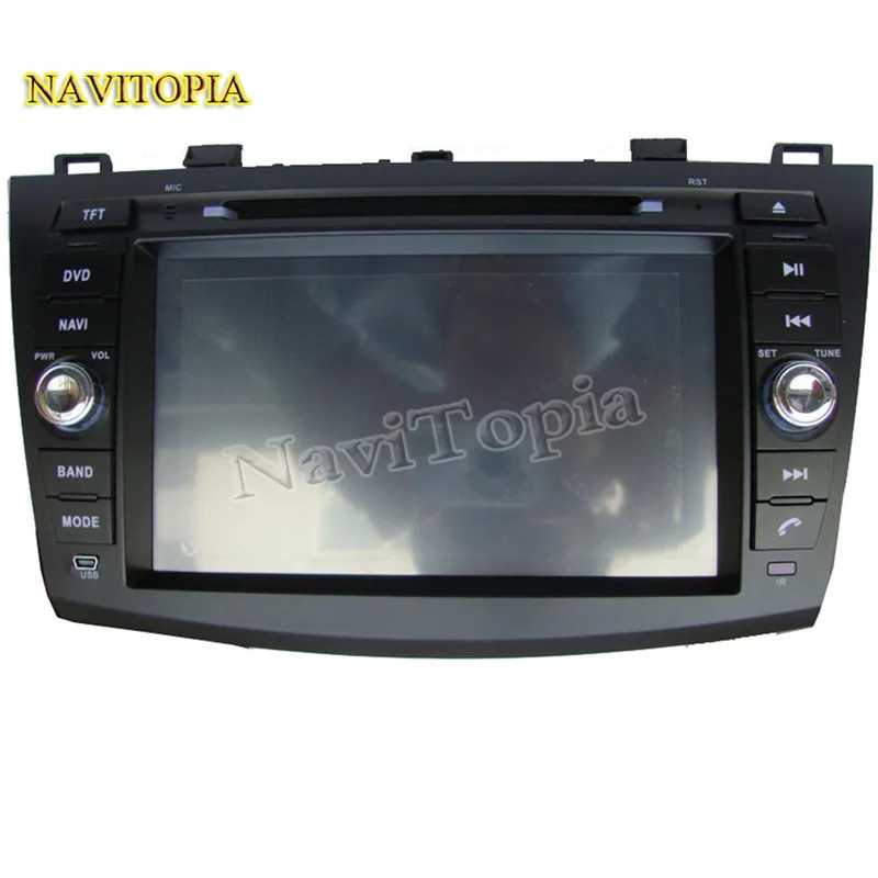 Perfect Octa Core 4G RAM 64G ROM Android 9.0 Car DVD Multimedia Player Auto GPS Navigation for MAZDA 3 2010- 1