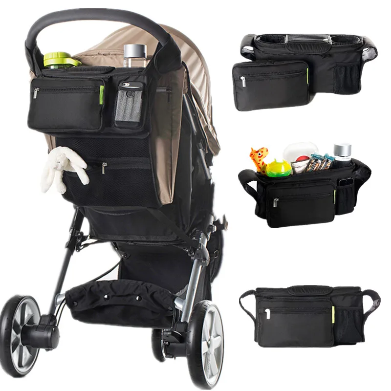 

Large Detachable Strollers Accessories Stroller Organizer Storage Bag baby Grooming Healthcare Kits