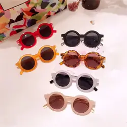 Солнцезащитные очки для мальчиков и девочек, популярные детские УФ-очки 400 года, милые детские солнцезащитные очки против УФ, Классические
