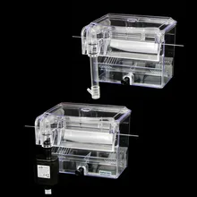Настенный подвесной Внешний Аквариум для разведения прозрачная изолирующая коробка для аквариума с водяным насосом для аквариума инкубатор
