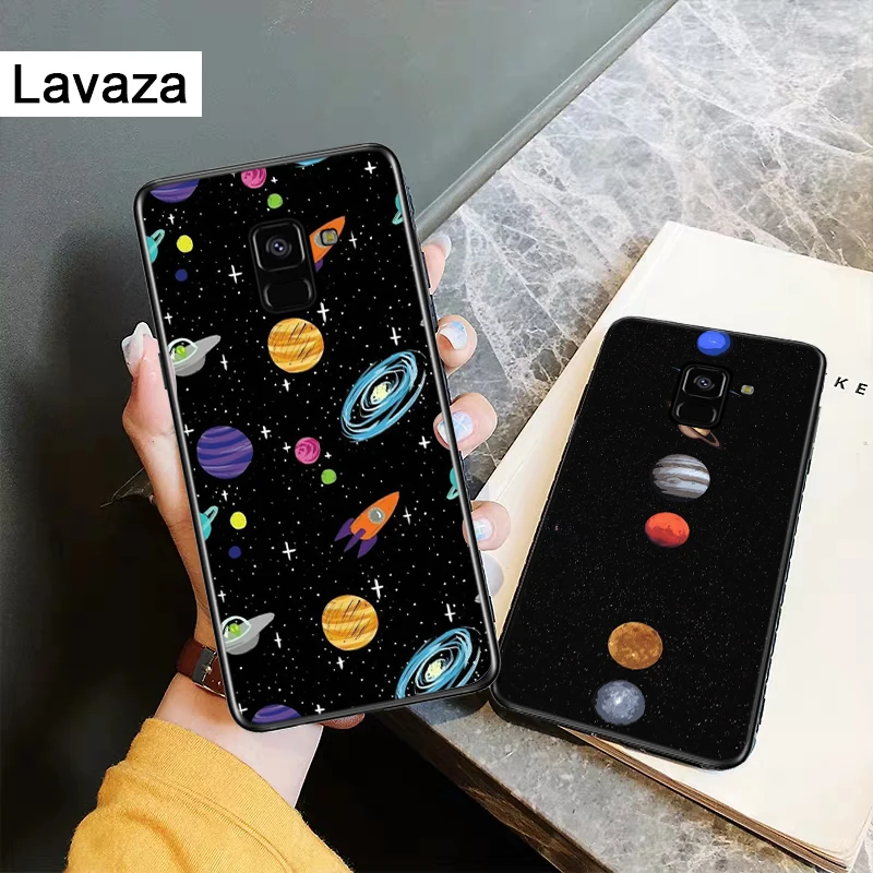 Силиконовый чехол Lavaza для Samsung A3 A5 A6 Plus A7 A8 A9 A10 A30 A40 A50 A70 J6 A10S A30S A50S|Бамперы| |