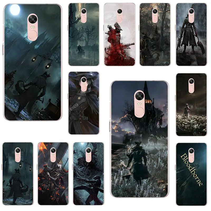 Soft TPU Phone Cases for Xiaomi Mi Redmi Note 2 3 3S 4 4X 4A 5 5S 6 8 A1 Pro Plus Coque Shell Bags Fashionable Bloodborne Games |