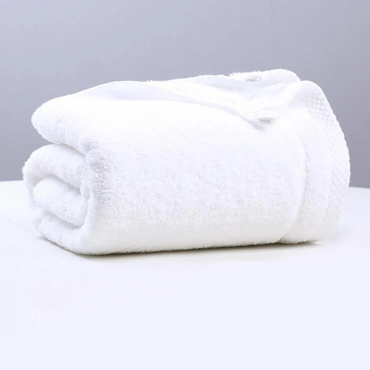 Полотенце-супер мягкое хлопок машинная стирка Большое банное полотенце(140 см х 70 см) супер впитывающее полотенце-роскошное банное полотенце - Цвет: White