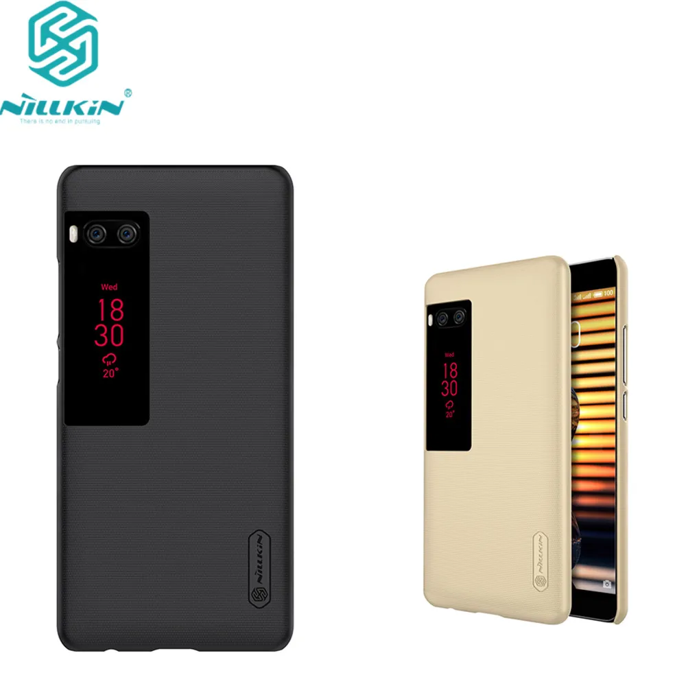 10pcs/lot wholesale Nillkin Super Frosted Shield Case For Meizu pro 7 plus PC Hard Back Cover pro7 case |