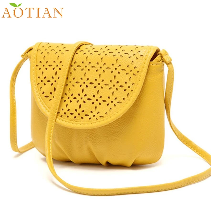 

Fashion Hot New AOTIAN Women Leather Satchel Shoulder Bag Cross Body Messenger Tote Mini Handbag drop ship