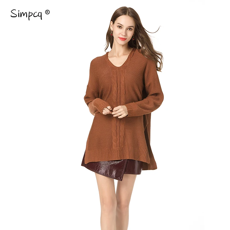 Shrug Pullover Poncho Top Full New Autumn Winter Elastic Sleeve Woman Knitted Sweater Warm Racing Stripes Loose Tops Zj061